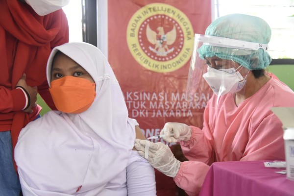 66,64% Anak Terlindungi Vaksin Covid-19 Dua Dosis