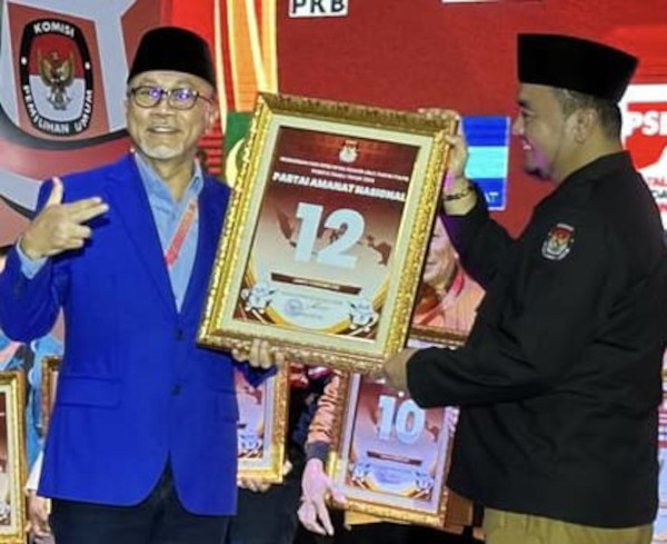 Nomor Urut 12, Zulhas: PAN Istikamah Jaga Amanah Pemilih