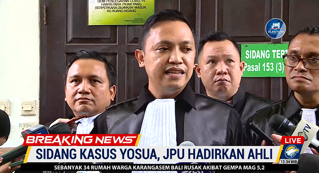 Kuasa Hukum Eliezer: Kenapa Eliezer Berani Hadir, Karena FS Bukan Atasannya Lagi