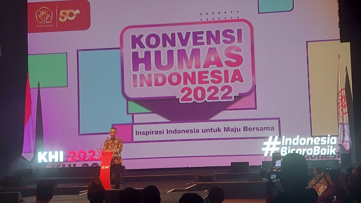 Konvensi Humas Indonesia 2022, Heru Budi: Humas Ujung Tombak Komunikasi Masyarakat