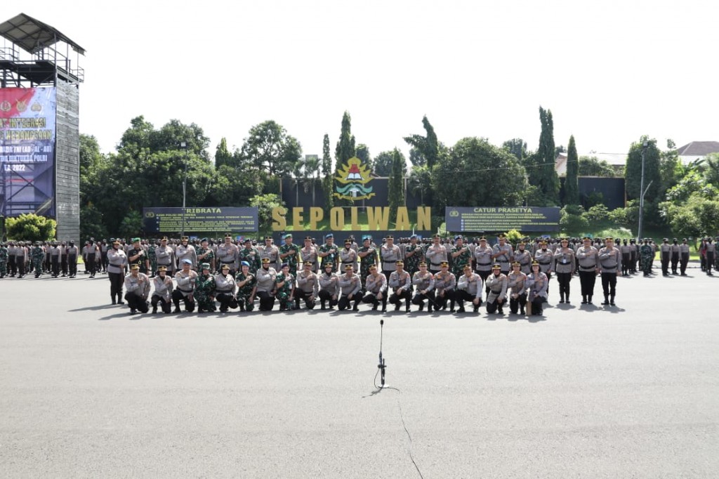 Pendidikan bersama TNI-Polri. Foto: Medcom.id/Siti Yona