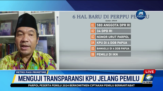 Ini Urgensi Penambahan Kursi DPR Untuk Pemilu 2024