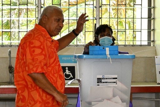 PM Fiji Bersumpah Terima Hasil Pemilu Jika Dirinya Kalah