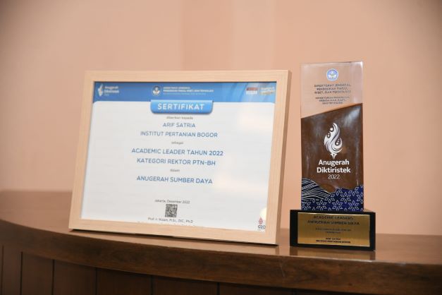 Anugerah Diktiristek, Rektor IPB Arif Satria Sabet Academic Leader 2022