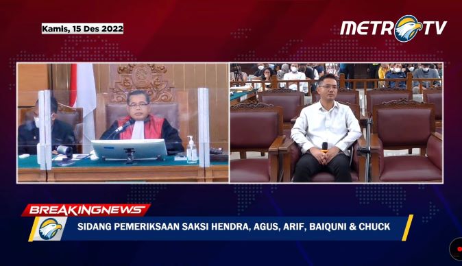 Hakim Semprot Irfan Widyanto karena Mau Terima Perintah Bukan dari Divisinya
