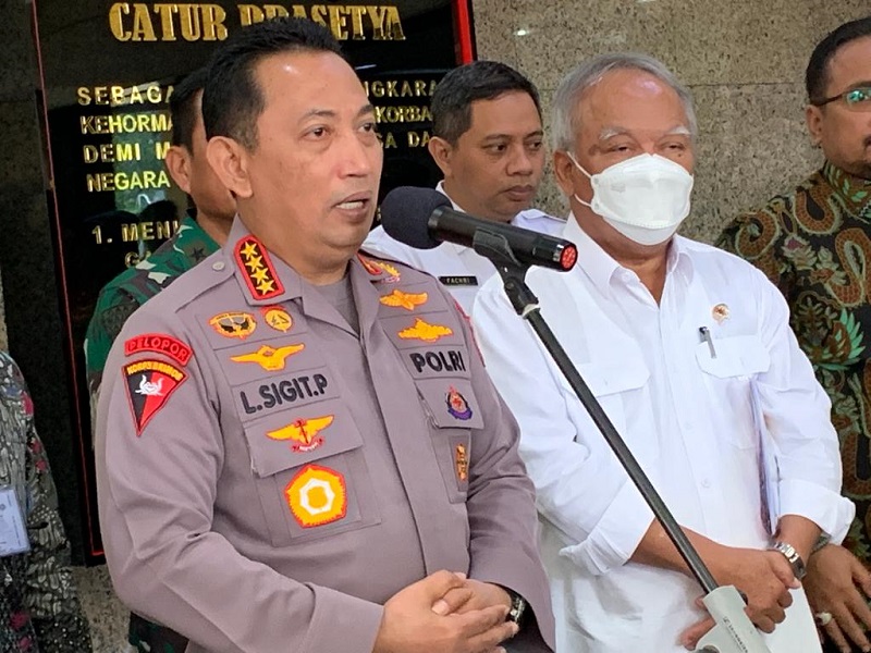 Kapolri: 166 Ribu Anggota Amankan Natal dan Tahun Baru