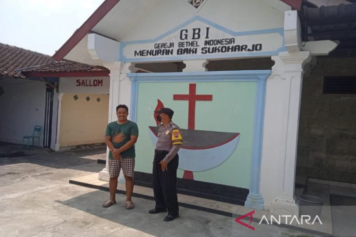 Polres Sukoharjo Intensifkan Patroli di Gereja Jelang Natal