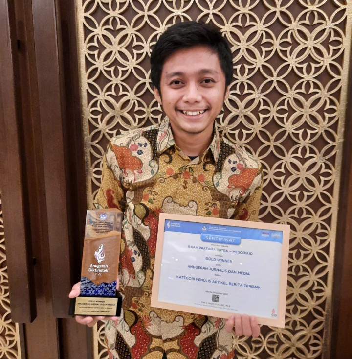 Gara-Gara 'Permen Minyak Kayu Putih' Jurnalis Medcom.id Raih Juara di Anugerah Diktiristek 2022
