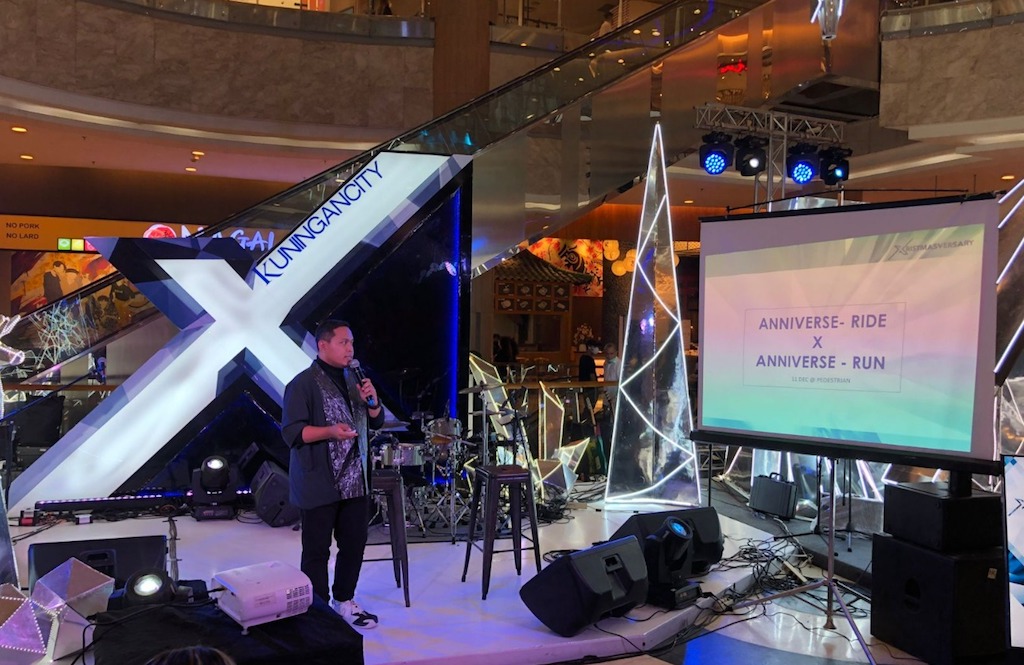Merayakan ulang tahun ke-10, Kuningan City Mall kembali berkolaborasi dengan komunitas lari ITB ULTRA RUNNER, dan komunitas sepeda BKTCC (Foto:Dok)