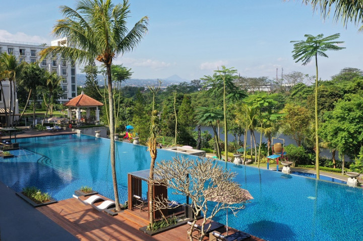 Hotel Bergaya Art Deco dengan Interior Modern