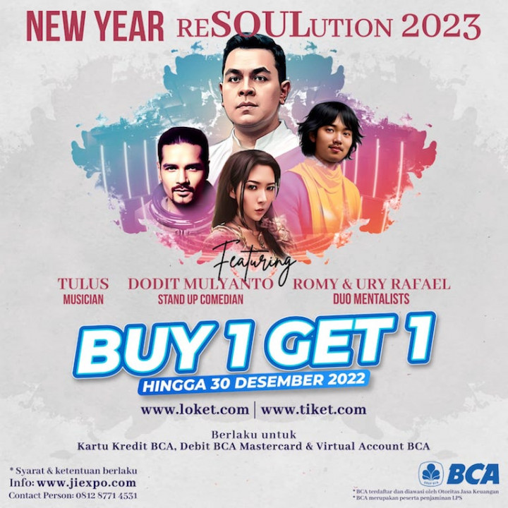 JIEXPO Siapkan Perayaan Malam Tahun Baru 2023 Megah nan Meriah