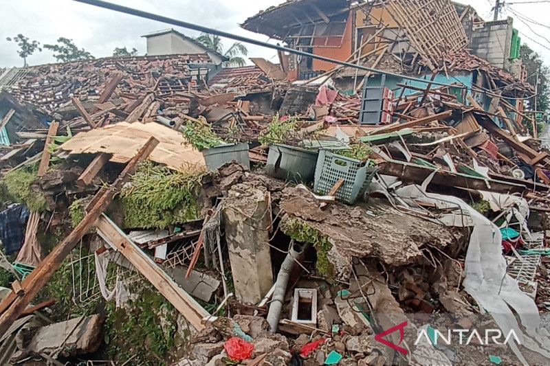 Biaya Pemulihan Pascagempa Cianjur Diprediksi Capai Rp6 Triliun