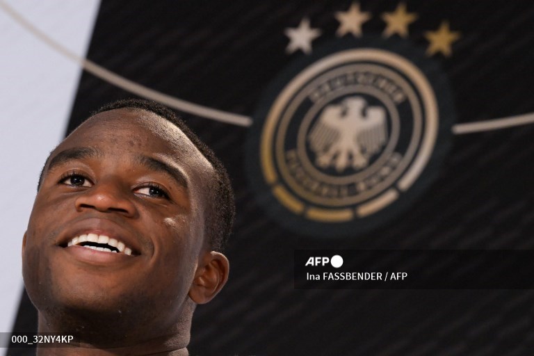 Penyerang Borussia Dortmund, Youssoufa Moukoko (AFP/Ina Fassbender)