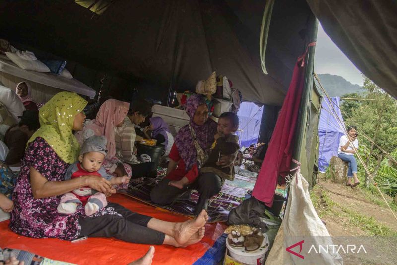 Sejumlah Pengungsi Gempa Cianjur Terindikasi Alami Gangguan Mental