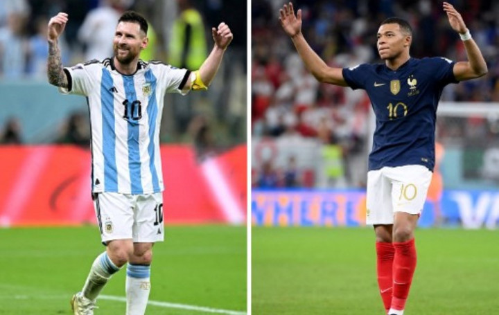 Prediksi Line Up Argentina vs Prancis, Duel Messi vs Mbappe