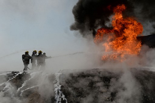 Truk Terbakar di Terowongan Salang Afghanistan, 9 Orang Tewas