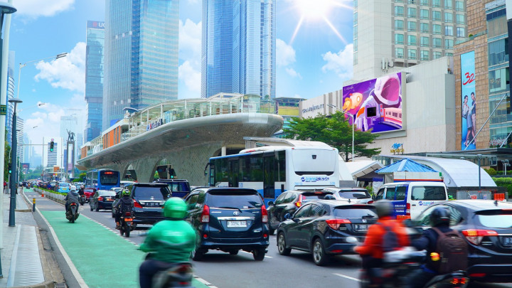 The Iconic Bundaran HI Digital Network Terinspirasi dari Times Square