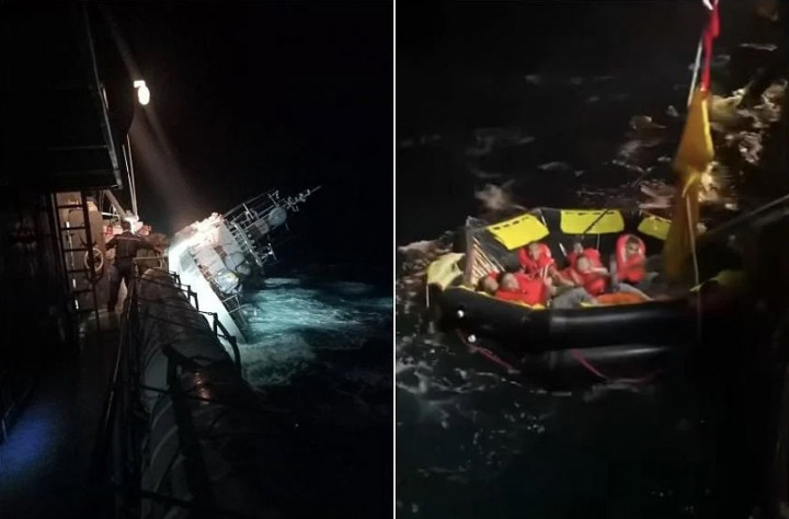 Kapal Perang Thailand Tenggelam, 33 Marinir Dilaporkan Hilang