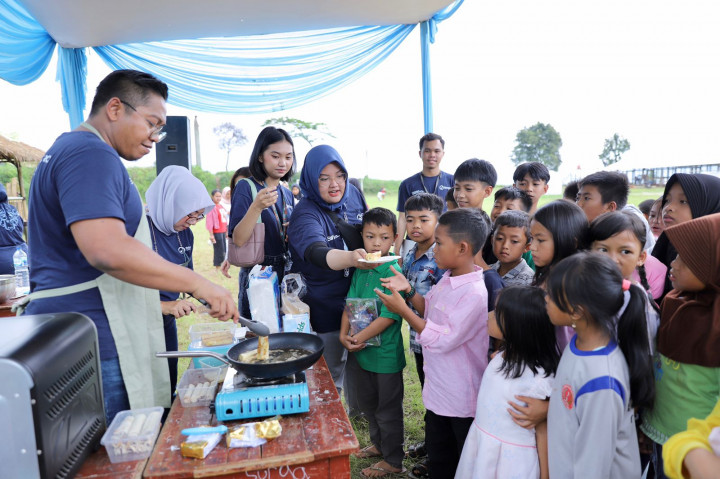 BUMN Bantu Korban Gempa Cianjur Lewat <i>Trauma Healing</i>