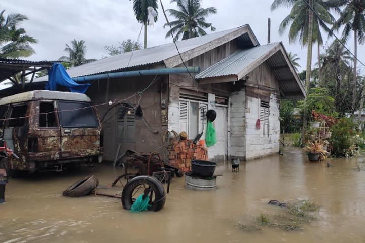 1.543 Rumah di Aceh Timur Terendam Banjir