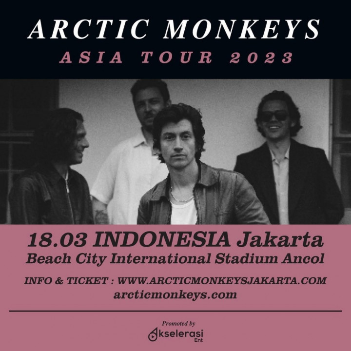 Tiket Konser Arctic Monkeys di Jakarta Ludes dalam 2 Menit