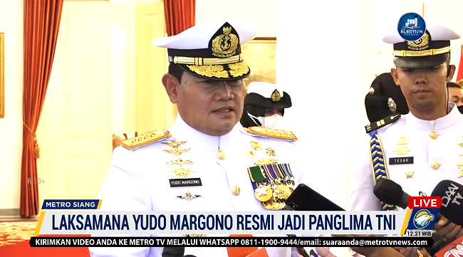 Panglima TNI Laksamana Yudo Margono Pastikan Jaga Netralitas TNI di Pemilu 2024
