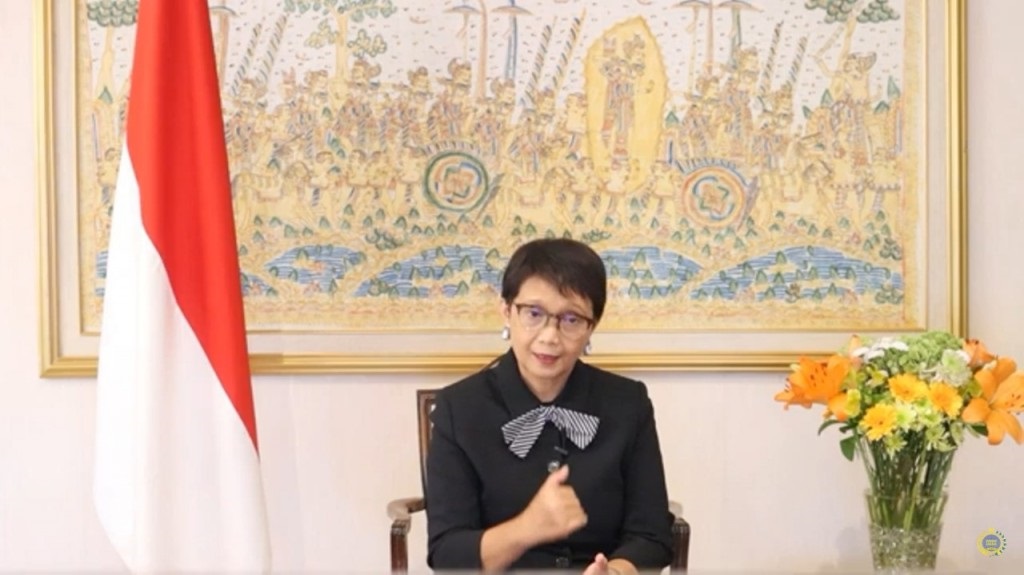 Menlu Retno Marsudi. (Kemenlu RI)
