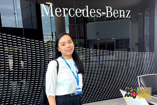 Lewat IISMAVO, Mahasiswa Unpad Ini Dapat Kesempatan Magang di Mercedes-Benz