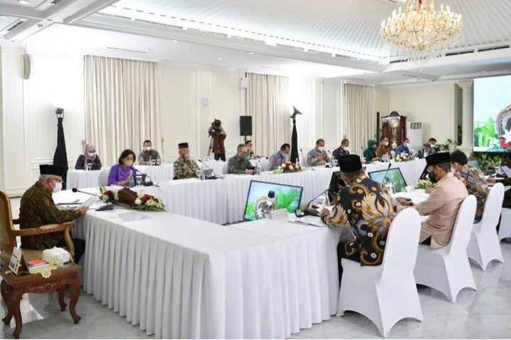 Foto: Wapres Pimpin Rapat Pleno KNEKS