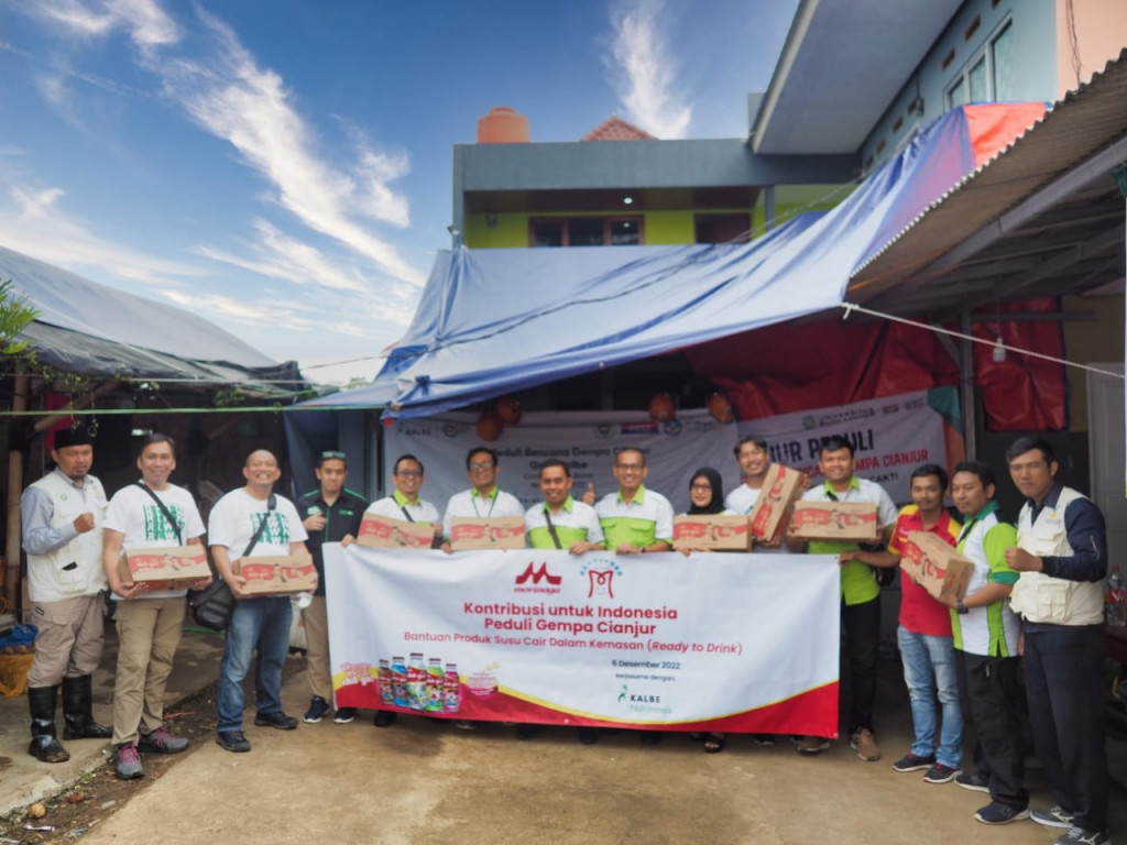 Ikhtiar Membantu Nutrisi Anak-anak Korban Gempa Cianjur (Foto: instagram)