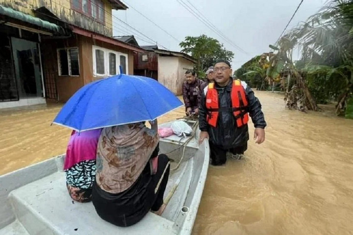 Banjir di Malaysia Tewaskan 5 Orang, Picu Evakuasi 66.000 Warga