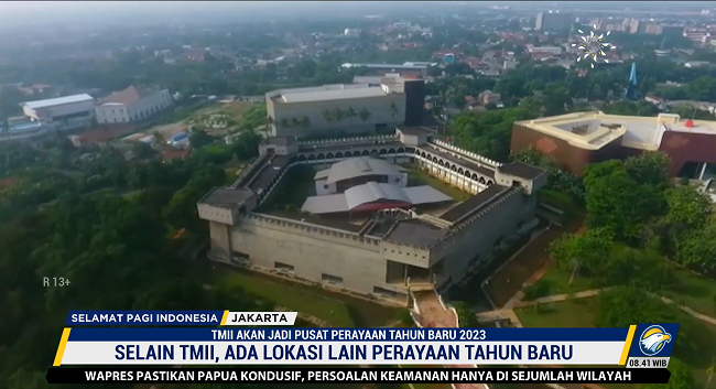 TMII Jadi Pusat Perayaan Tahun Baru 2023