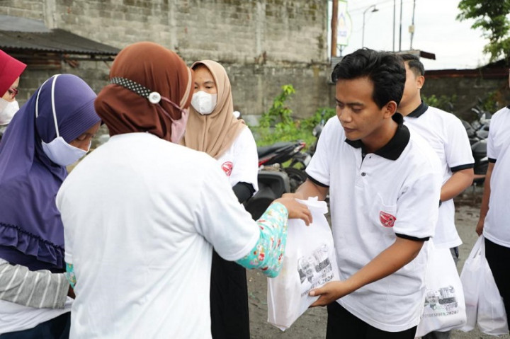 Harga Pokok Naik Jelang Nataru, Paket Bantuan Disalurkan ke Warga Kediri