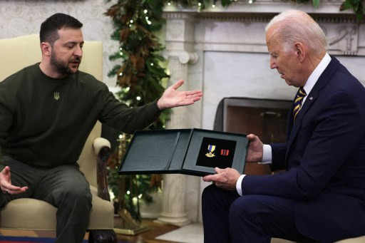 Tiba di AS, Zelensky Dijamin Dukungan Jangka Panjang dari Biden