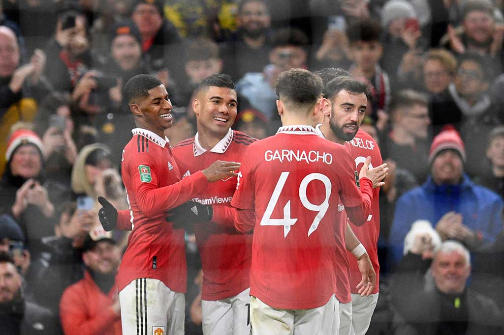 Piala Liga: Manchester United Tundukkan Burnley 2-0