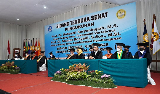 Unsoed Tambah 2 Guru Besar di Bidang Pembangunan Berkelanjutan