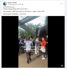 [Cek Fakta] Video Penganut LGBT Kumpul di Sentul? Ini Faktanya