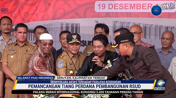 Tingkatkan Layanan Kesehatan, Pemprov Kalteng Bangun RSUD di Seruyan