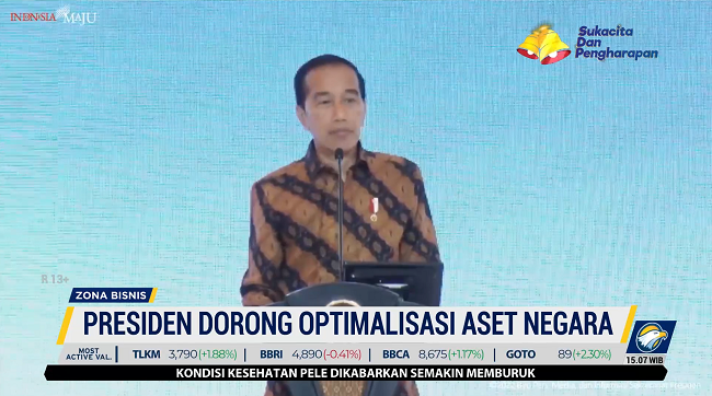 Jokowi Kecewa Banyak Aset Negara Dibiarkan Terbengkalai