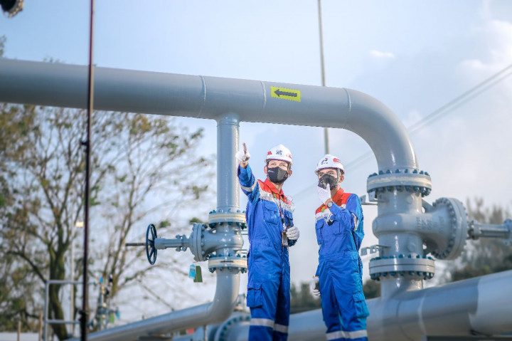 Pipa Minyak Rokan Beroperasi Salurkan 147 Ribu Barel Minyak per Hari