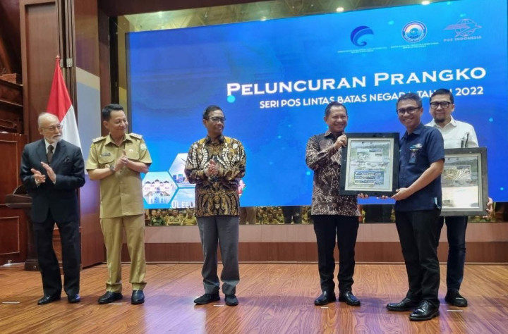 Pos Indonesia Dukung BNPP Jaga Kedaulatan Perbatasan NKRI melalui Prangko dan Kodepos