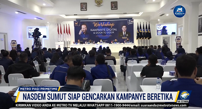 Jangkau Anak Muda, NasDem Sumut Gencarkan Kampanye Digital
