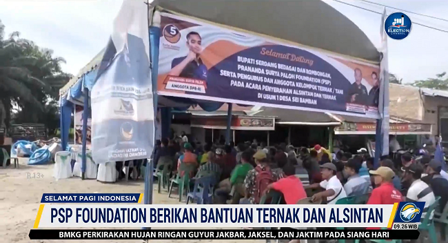 PSP Foundation Salurkan Bantuan Ternak dan Alsintan