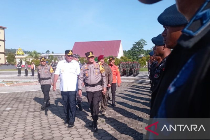 1.391 Personel Polda Papua Barat Dikerahkan Jaga Natal