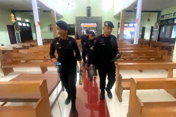 Polda DIY Sterilisasi 26 Gereja di Sleman dan Gunungkidul