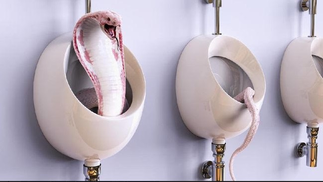 Ariel Tatum Ketakutan Ular Keluar dari Toilet, Begini Cara Mengatasinya