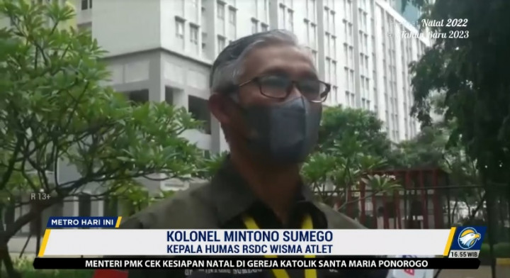 RS Wisma Atlet Kemayoran Tutup 31 Desember, 1 Tower Tetap Disiagakan