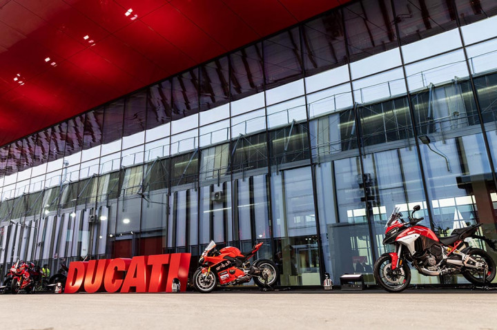 Air & Cahaya Matahari Jadi Energi Pabrik Baru Ducati