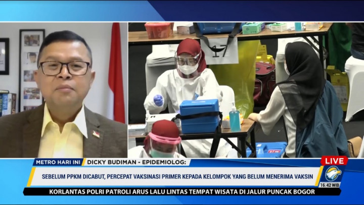 Epidemiolog Sebut Pencabutan PPKM Harus Ditopang Cakupan Vaksinasi Covid-19