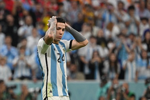 Enzo Fernandez. (Alberto PIZZOLI / AFP)